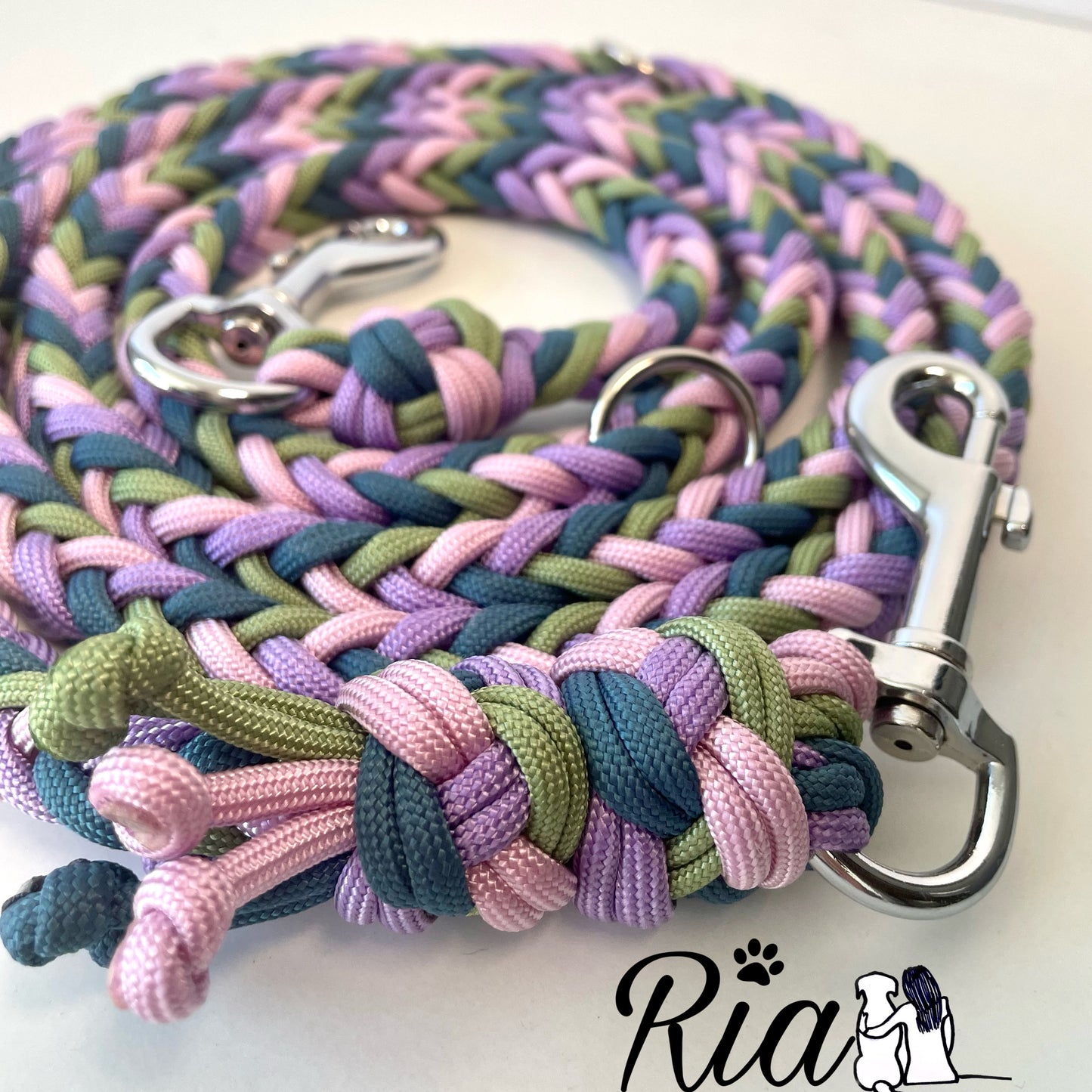 Paracord Leine - Eckig