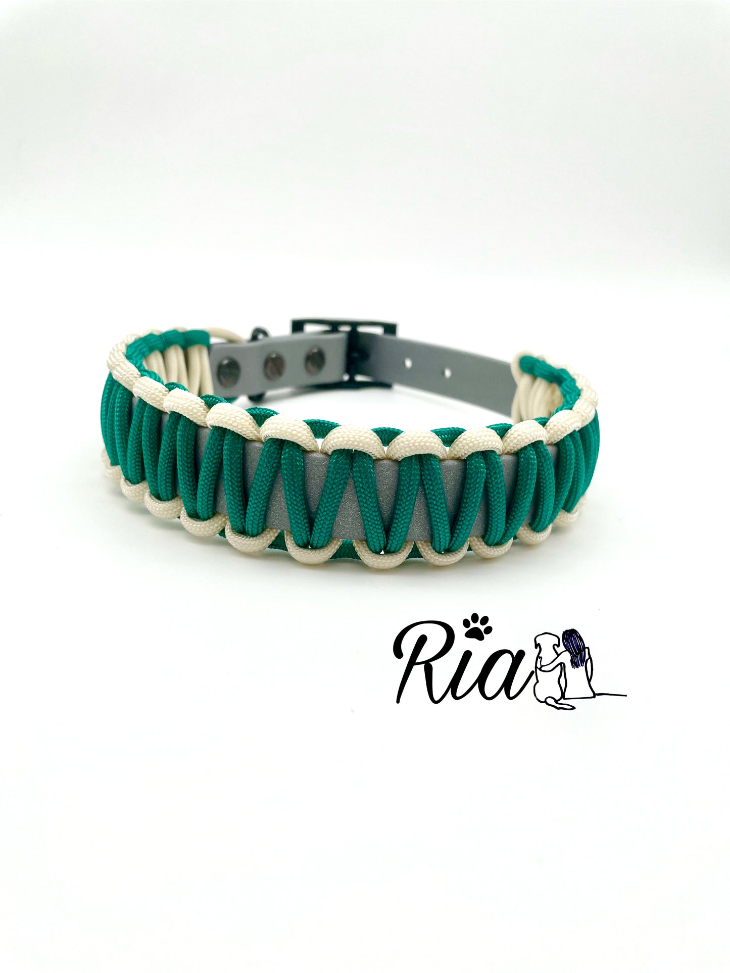 Biothane Halsband mit Paracord