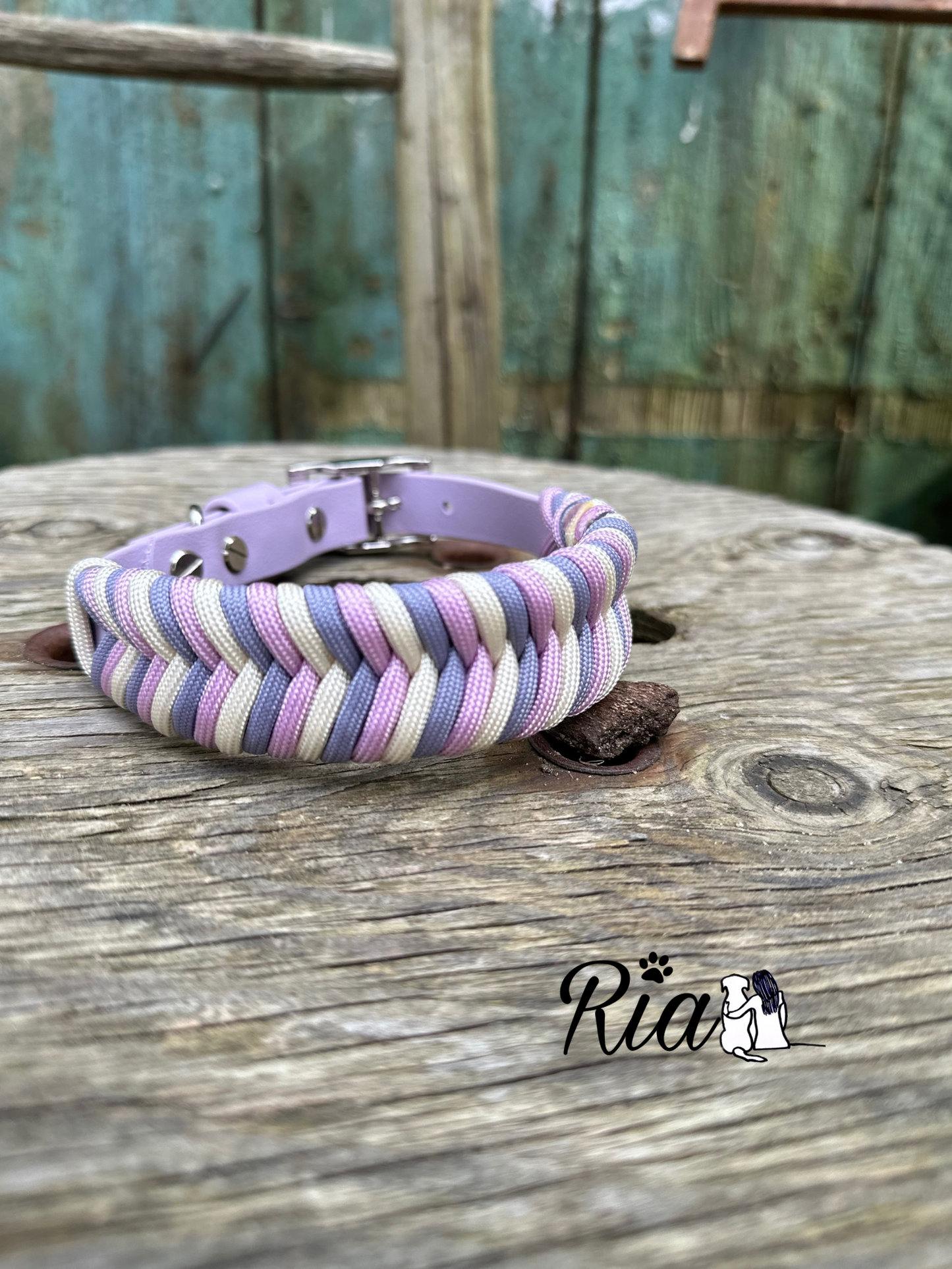 Biothane Halsband mit Paracord