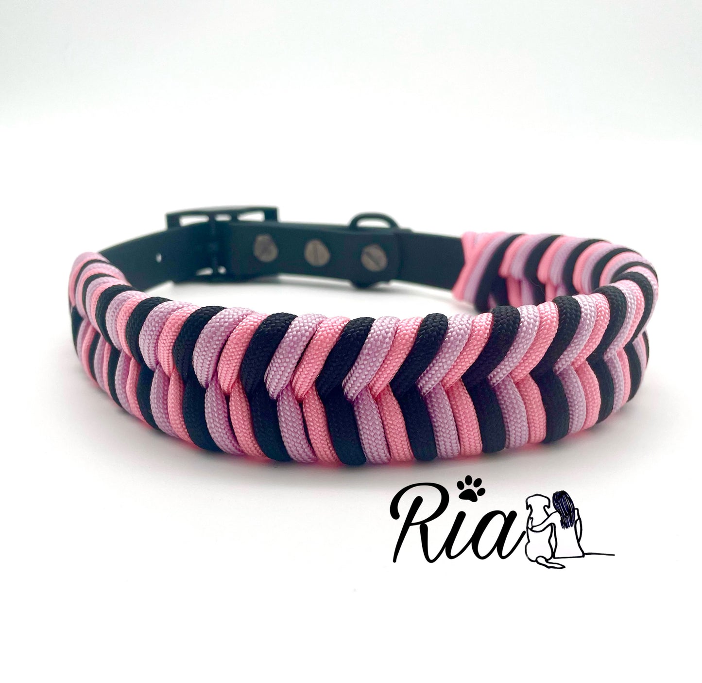 Biothane Halsband mit Paracord