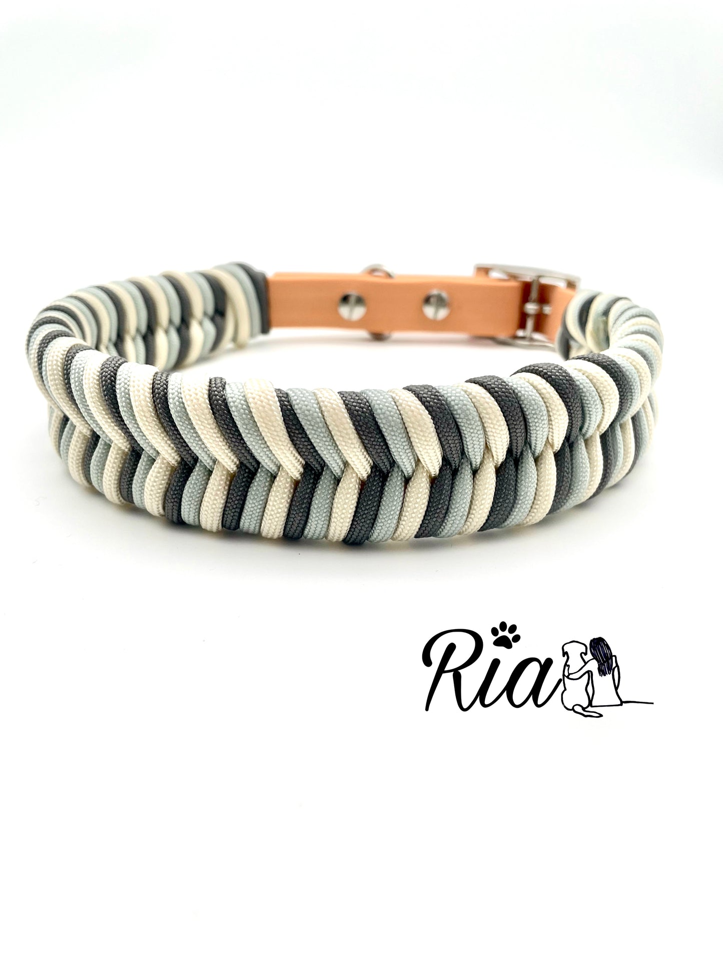 Biothane Halsband mit Paracord