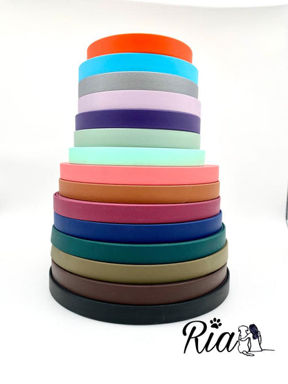 Biothane Halsband - geflochten