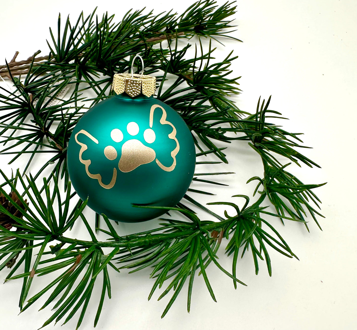 Weihnachtskugel mit Hundename