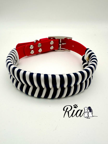 Biothane Halsband mit Paracord