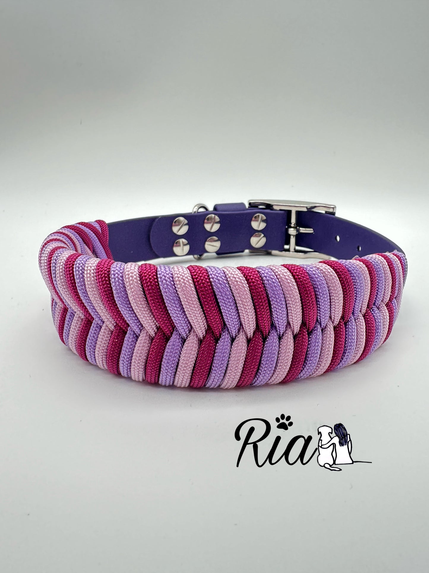 Biothane Halsband mit Paracord
