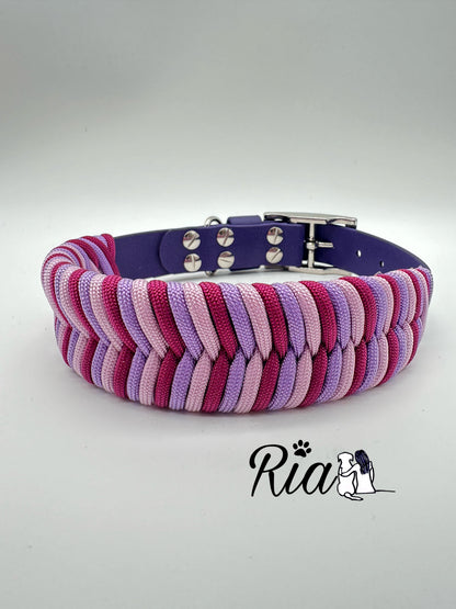 Biothane Halsband mit Paracord