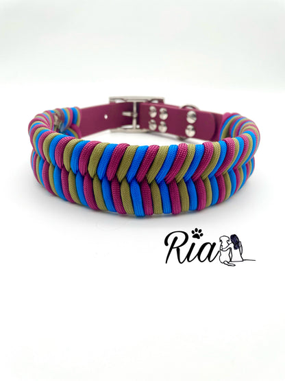 Biothane Halsband mit Paracord