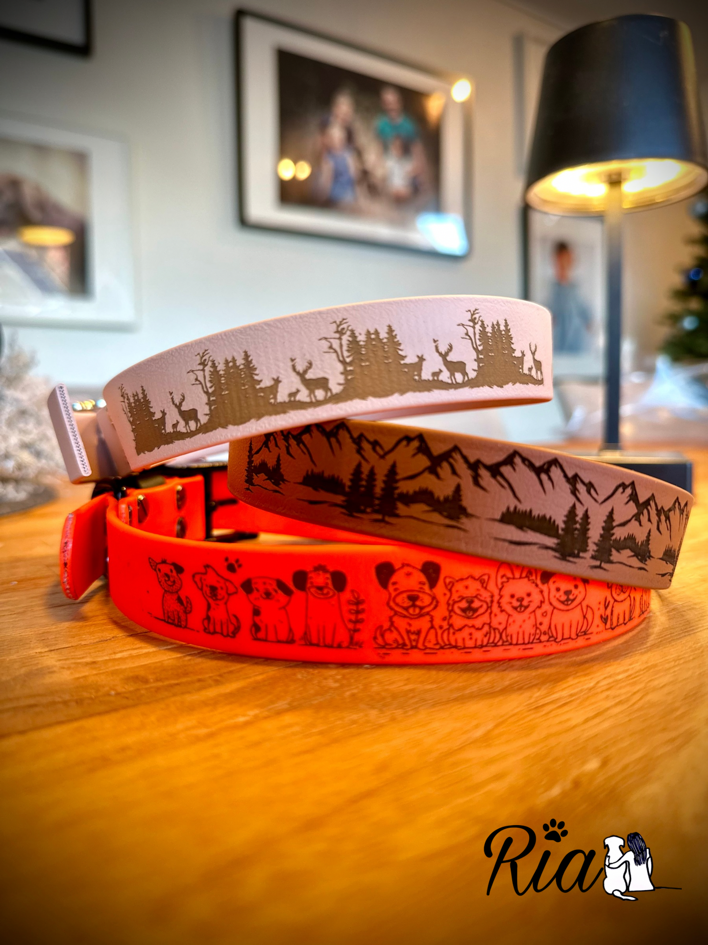 Halsband Laser mit Muster